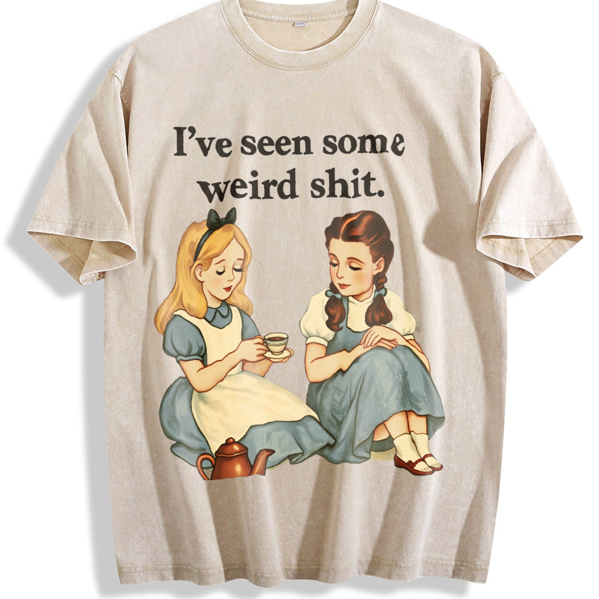 Weird Stuff - Girls - Sarcastic Vintage Washed T-Shirt product image 1