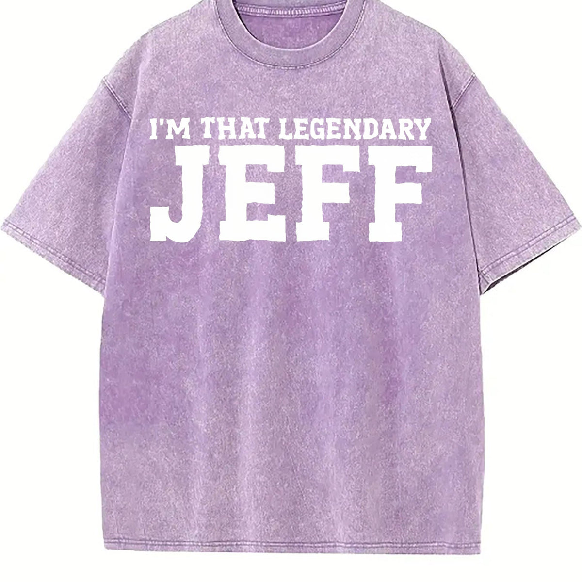 Jeff Personal Name First Funny Vintage Washed T-Shirt product image 6