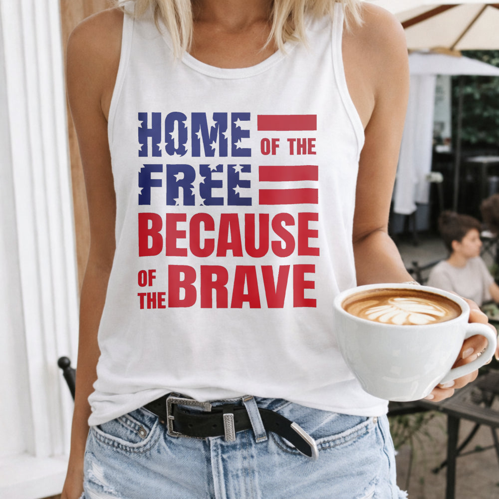 Patriotic 4th Of July Women's Tank Top