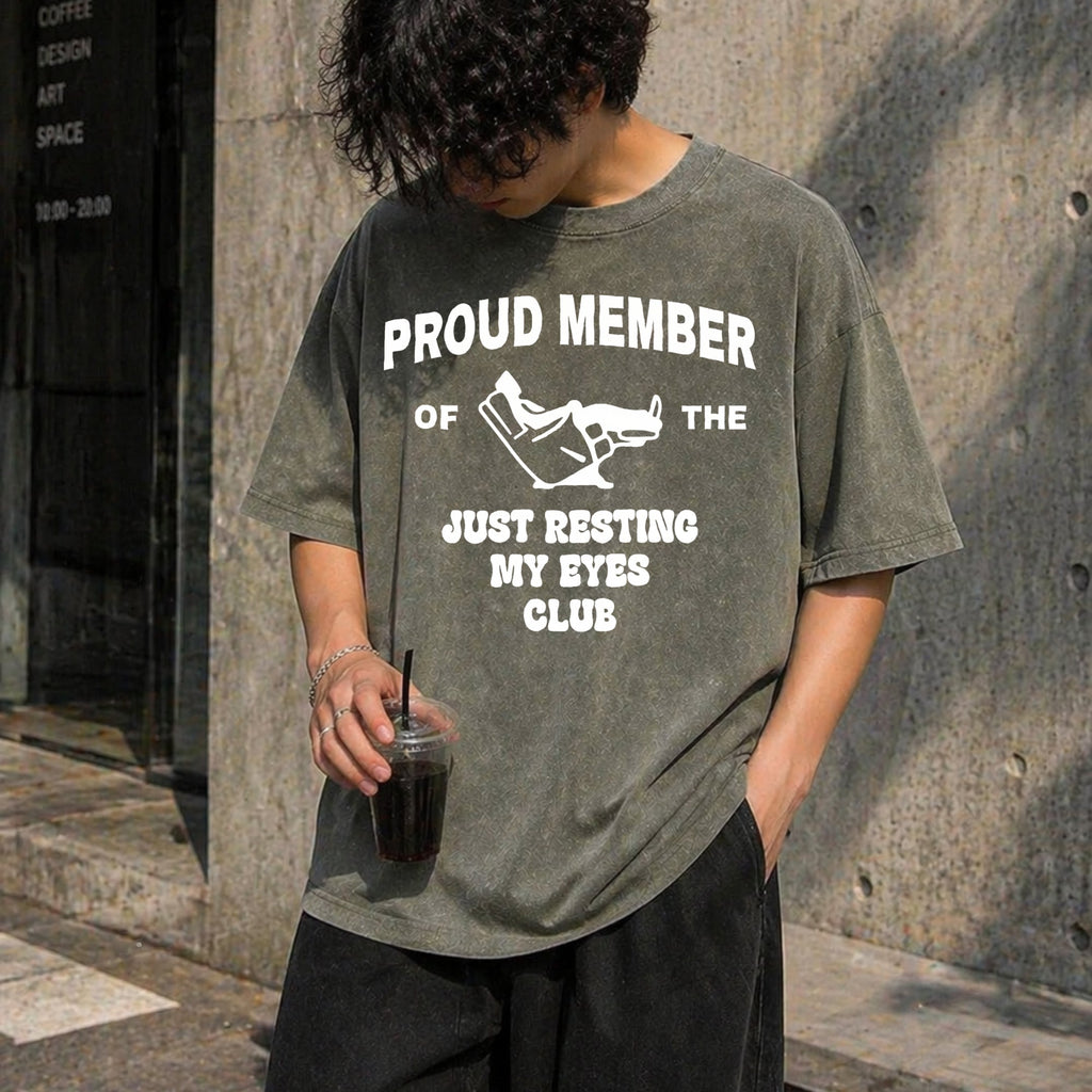 Funny Dad Vintage Washed T-Shirt product image 11
