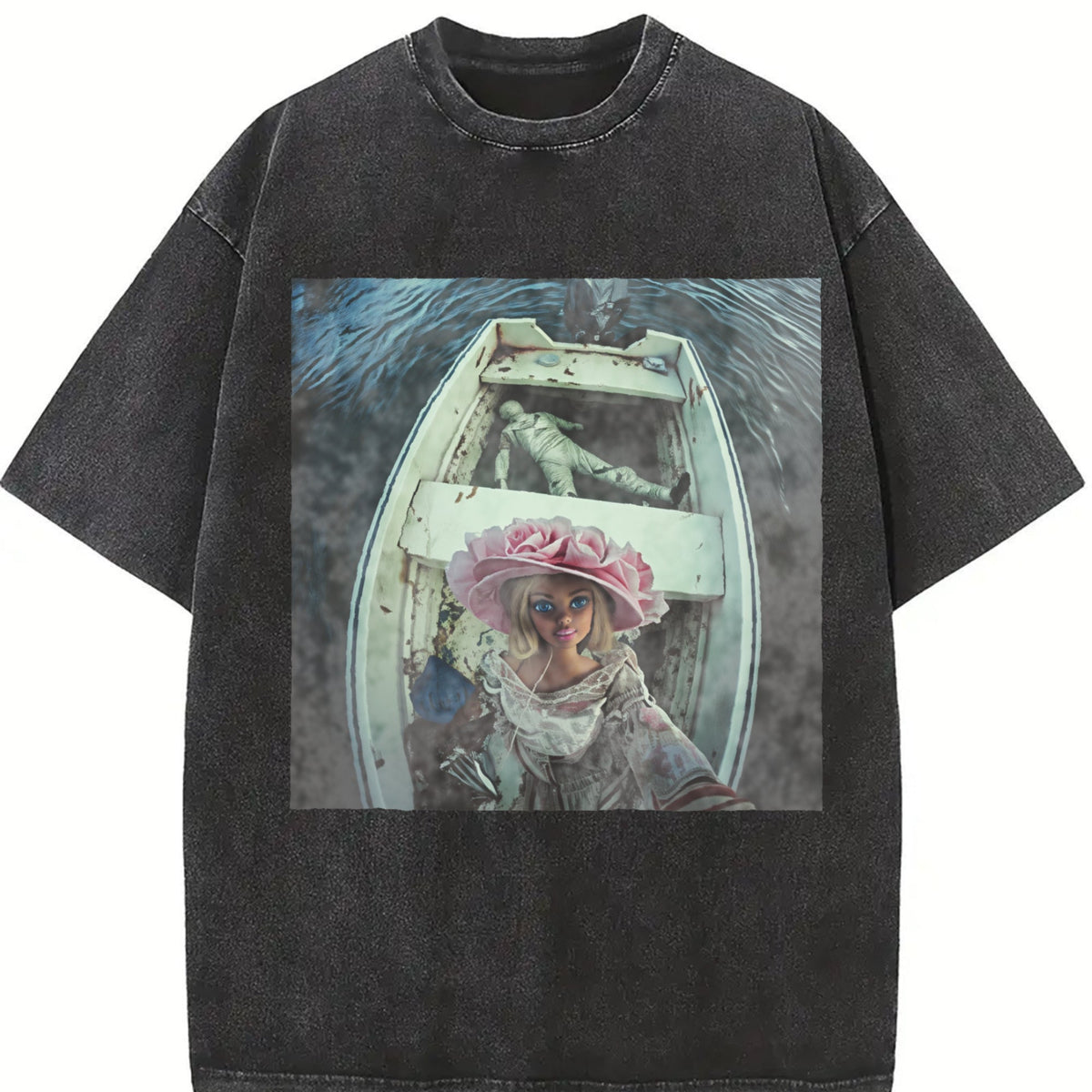 Doll in a Boat Vintage Washed T-Shirt product image 2