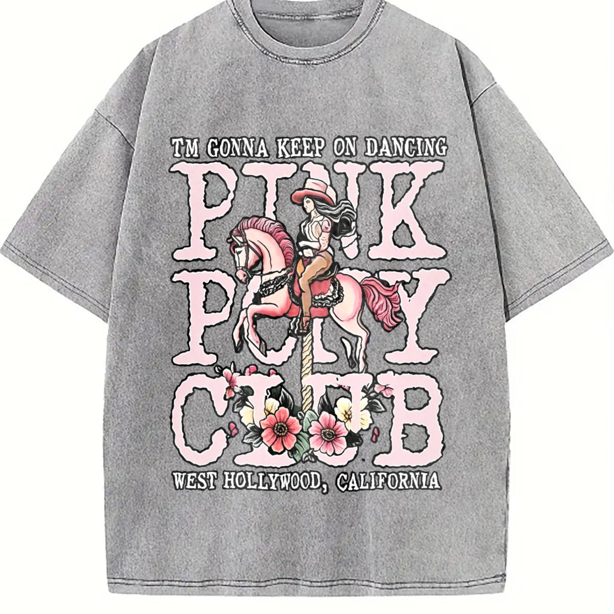 Pink Pony Club Vintage Washed T-Shirt product image 5
