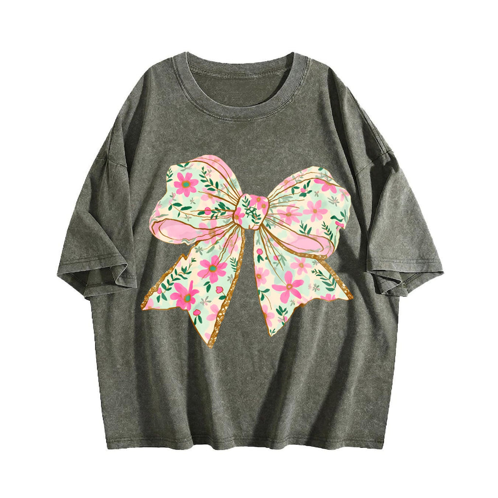Bow Vintage Washed T-Shirt product image 4