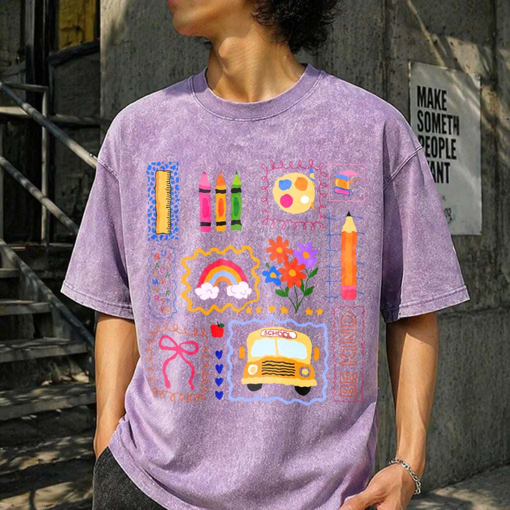 Teacher Vintage Washed T-Shirt product image 6