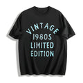 1980s Edition Funny Cool 1980 Theme Classic For Guys Cotton product image 1
