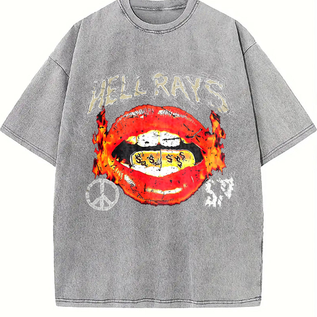 Flame Lips Dollar Vintage Washed T-Shirt product image 5