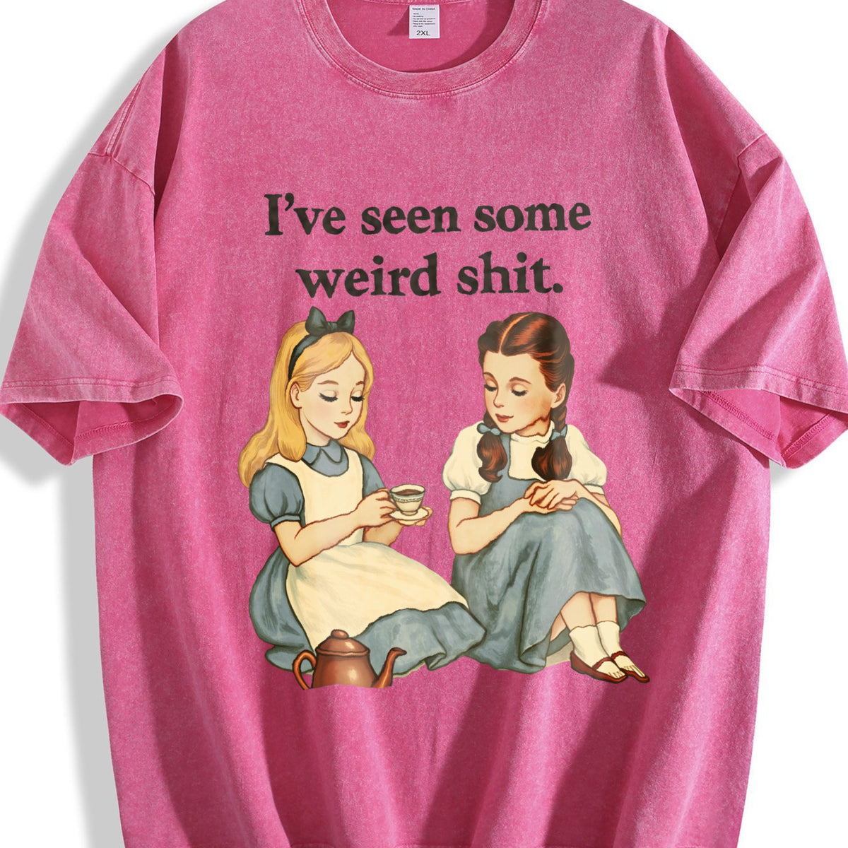 Weird Stuff - Girls - Sarcastic Vintage Washed T-Shirt product image 7