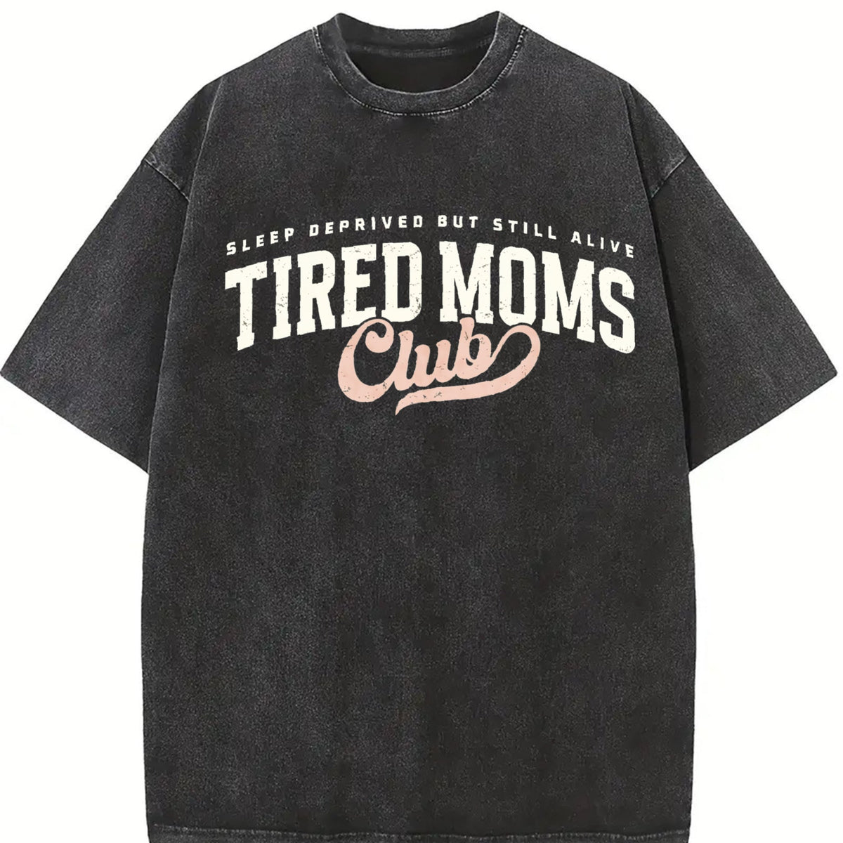 Tired Moms Club Vintage Washed T-Shirt product image 2