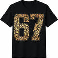 10piece-- Leopard Butterfly Summer Cotton T-Shirt product image 1