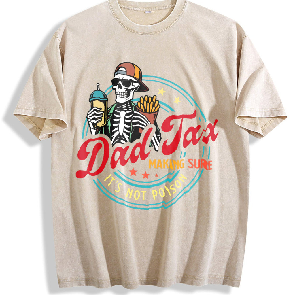 Dad Tax Making Sure It's Not Poison Fathers Day Vintage product image 1