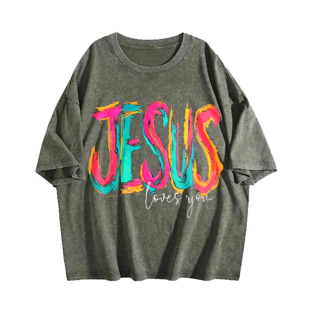 Love You Vintage Washed T-Shirt product image 4