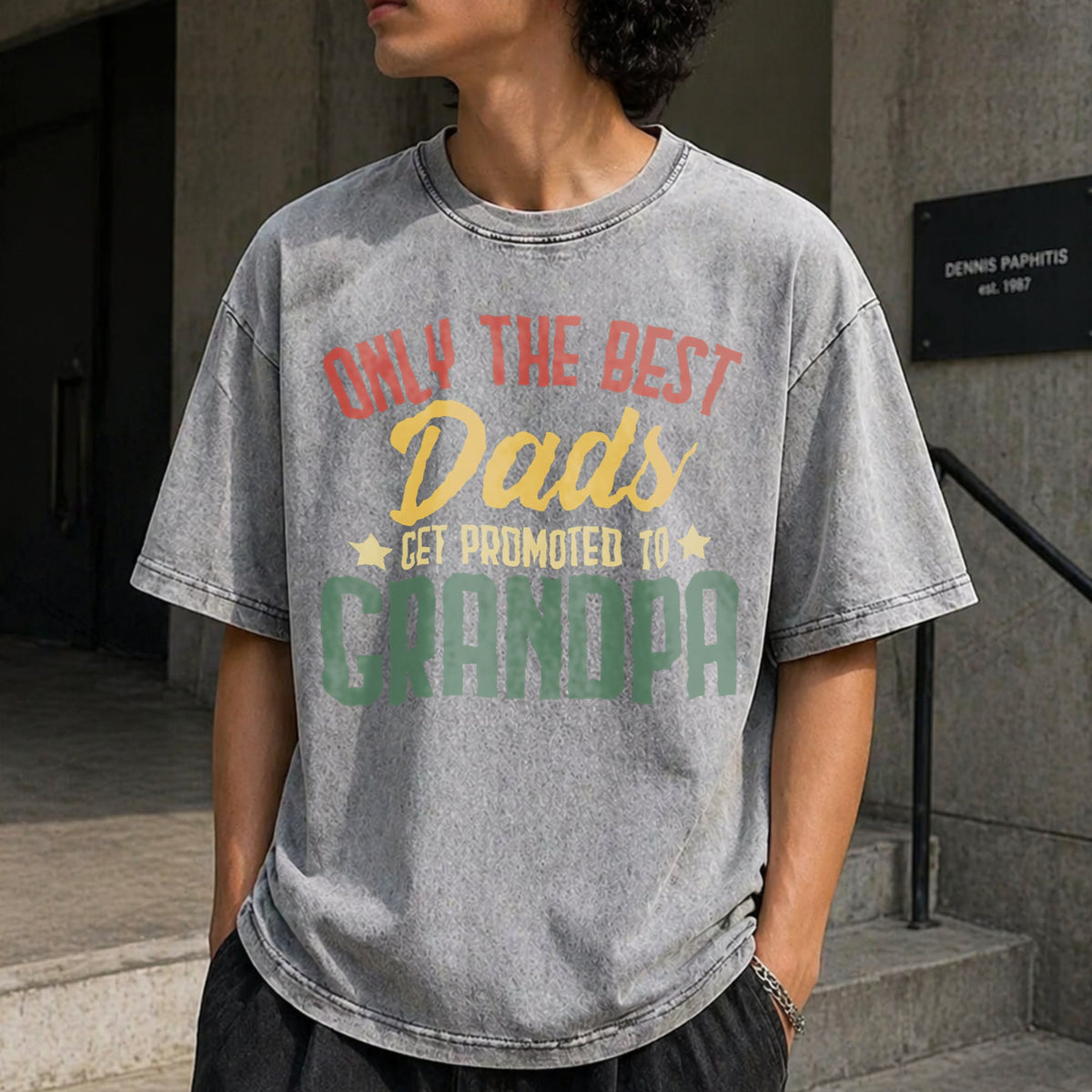 Grandpa Vintage Washed T-Shirt product image 5