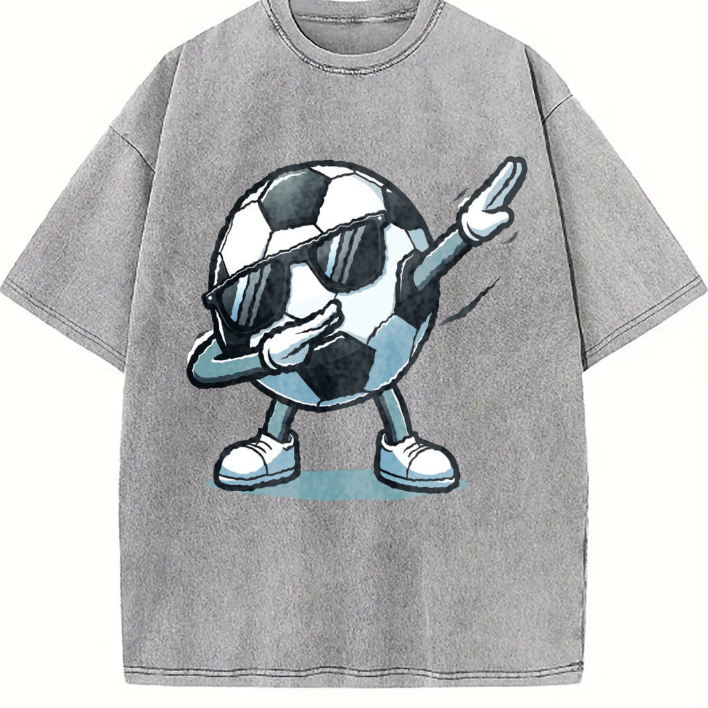 Global Soccer Fan Vintage Washed T-Shirt product image 5
