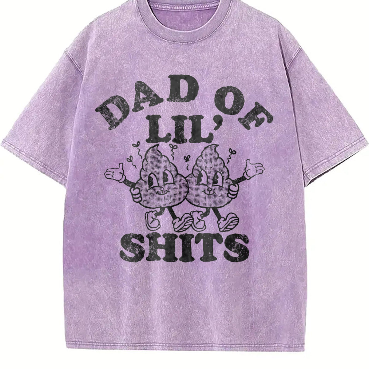 Funny Dad Of Lil Shits Sarcastic Fathers Day For Vintage product image 6