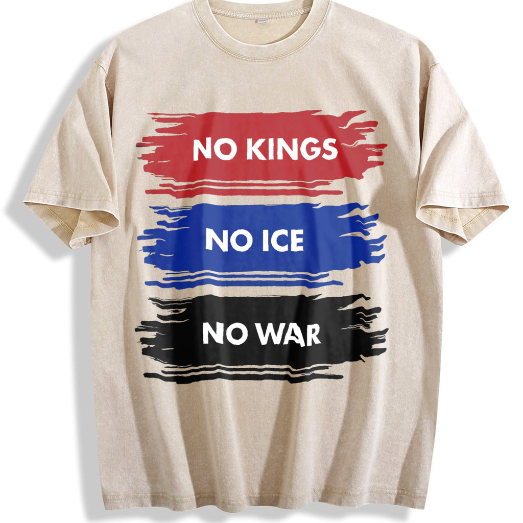 No Kings Vintage Washed T-Shirt product image 1