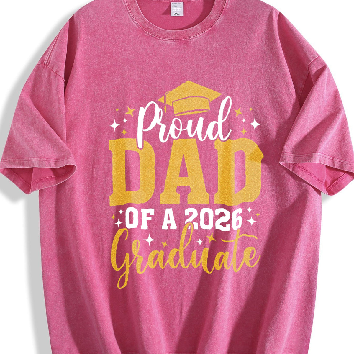 Dad Senior 2026 Proud Of A Class Of Graduate Vintage Washed product image 7