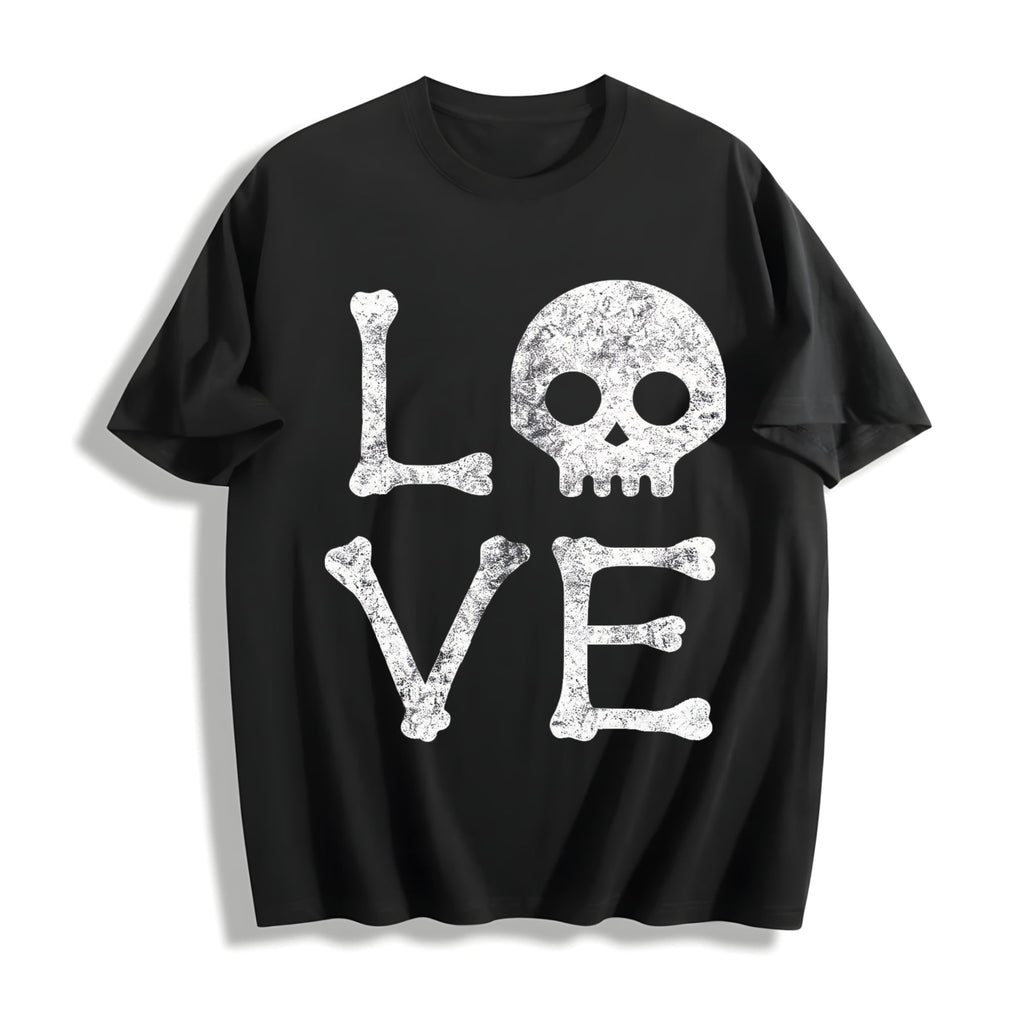 Love Skull Funny Skeleton Bones Halloween Party Cute Cotton product image 1