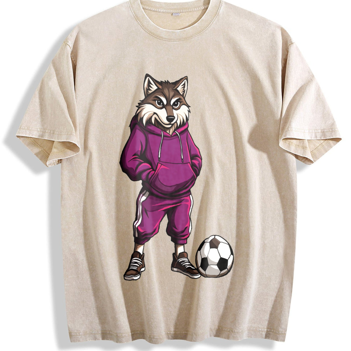 Global Soccer Fan Vintage Washed T-Shirt product image 1