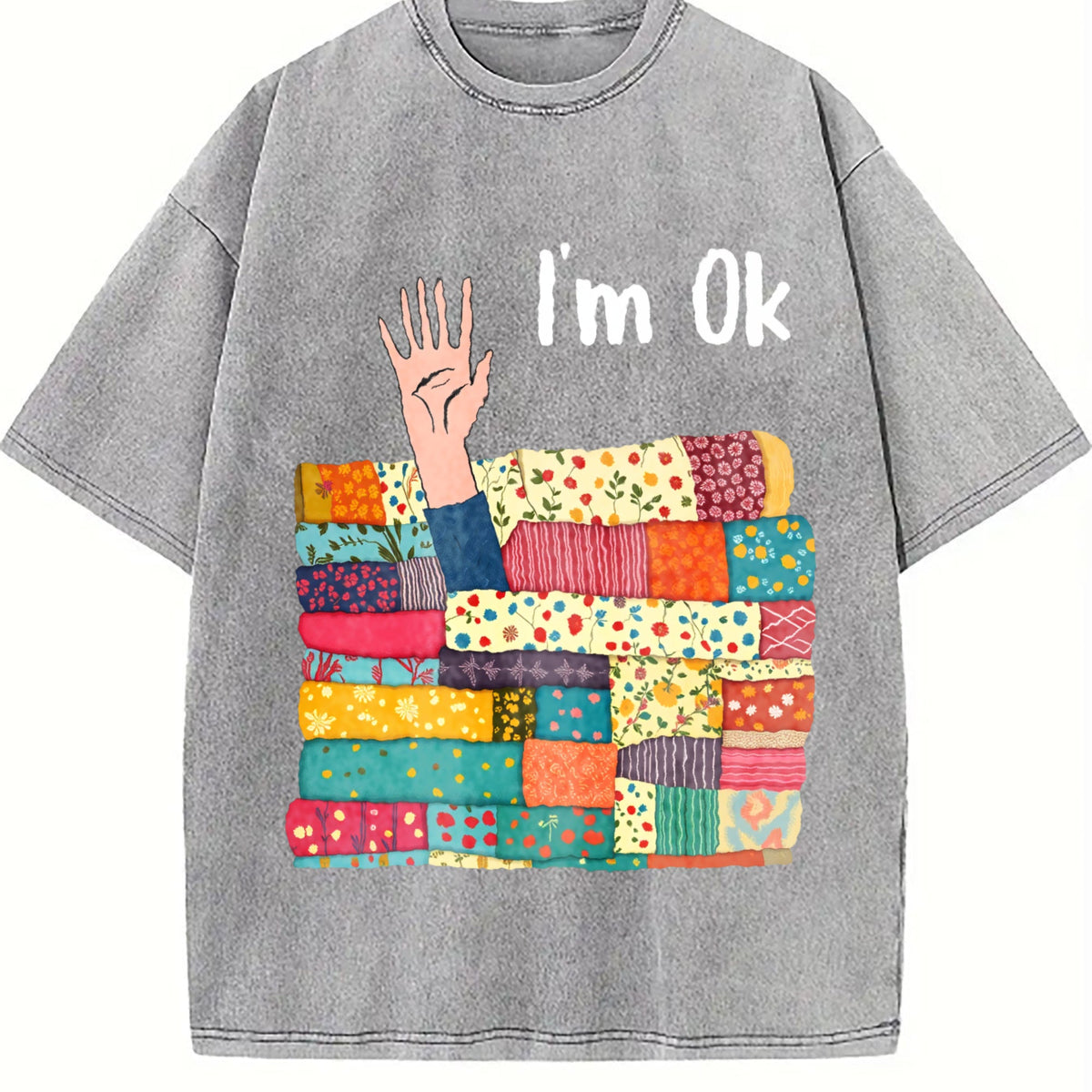 Funny Sewing Vintage Washed T-Shirt product image 5