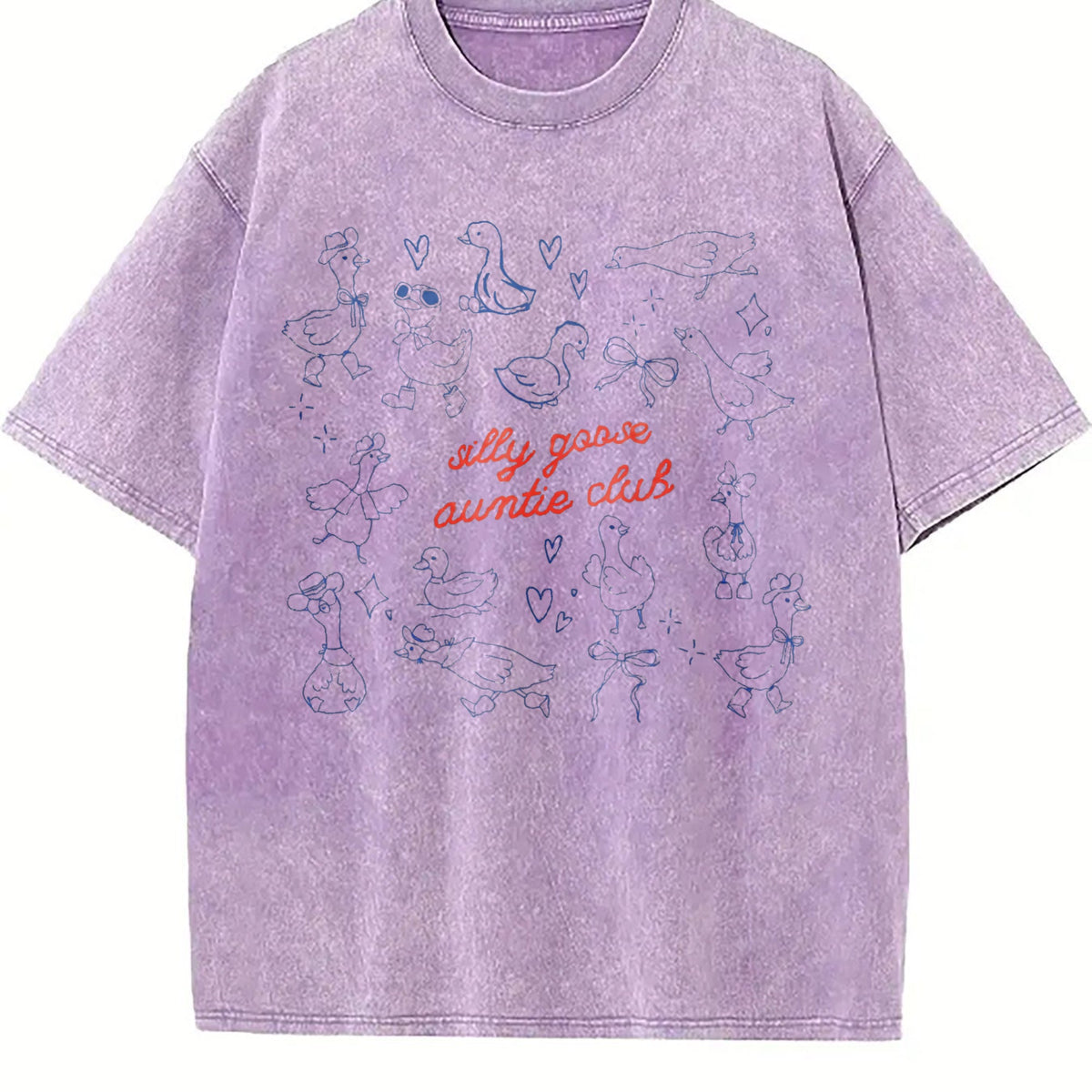 Cute Auntie Vintage Washed T-Shirt product image 6