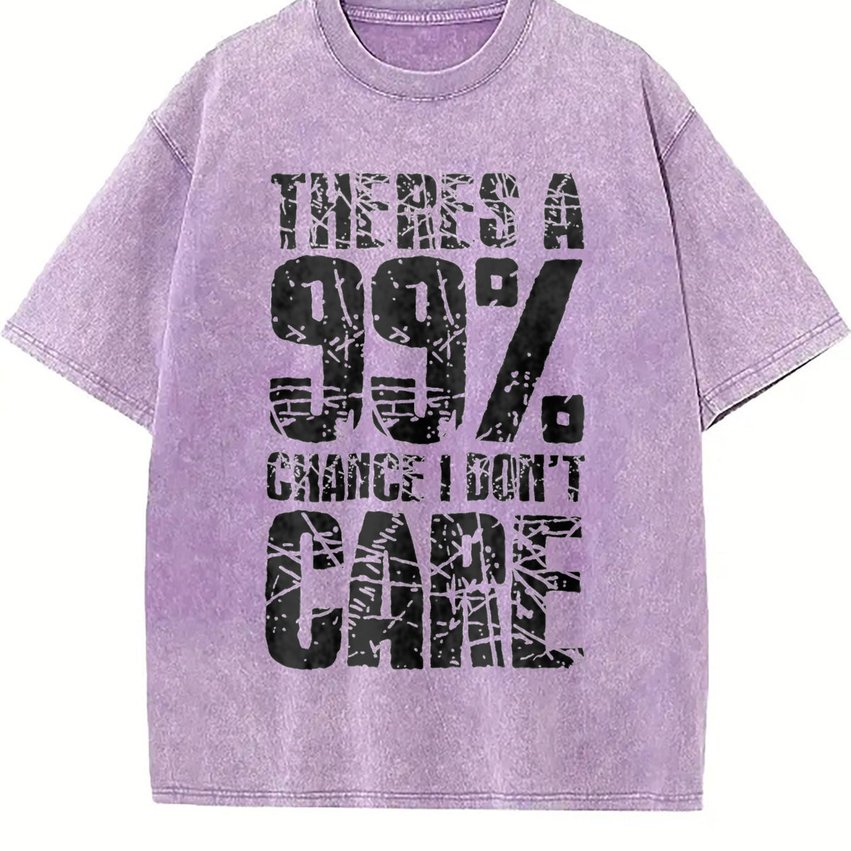 There's A 99 Chance I Don't Care Vintage Washed T-Shirt product image 6