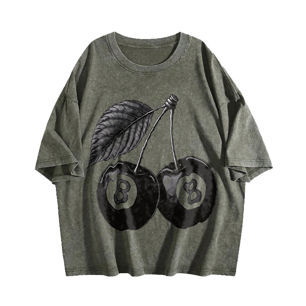 8 Ball Cherry Vintage Washed T-Shirt product image 4