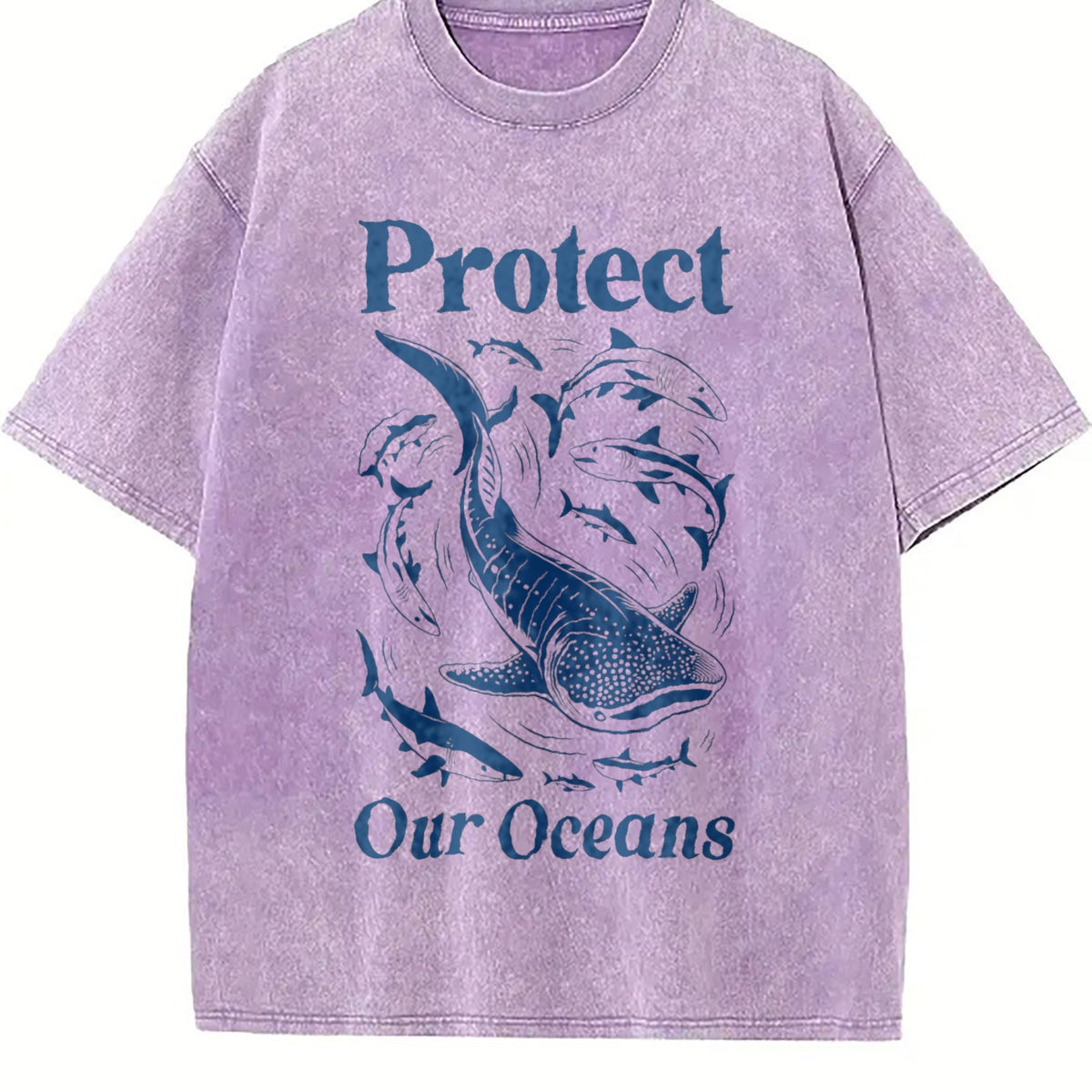 Protect Our Oceans Vintage Washed T-Shirt product image 6
