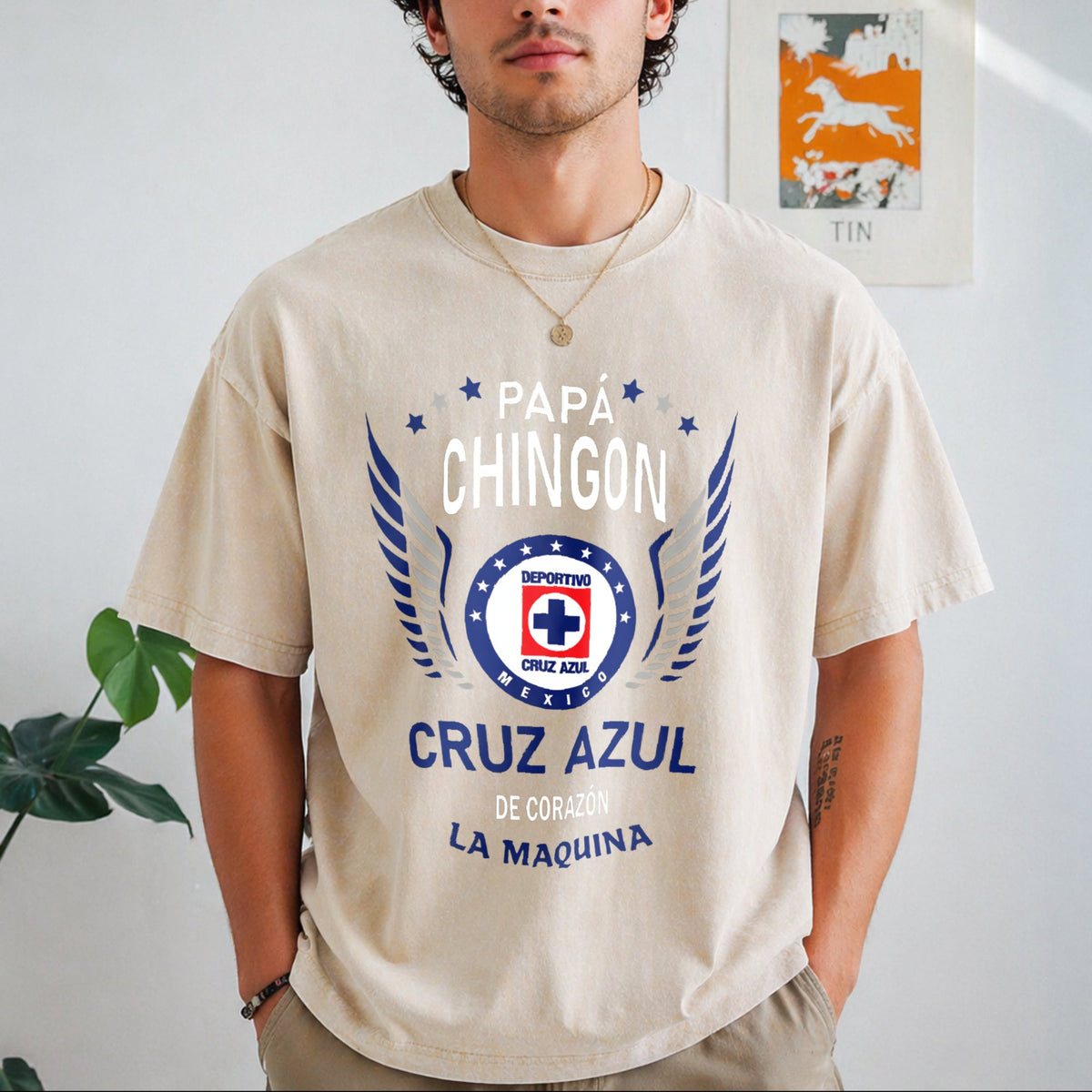 Papa Chingon Cruz Azul Mexican LA Maquina Soccer Fan product image 8