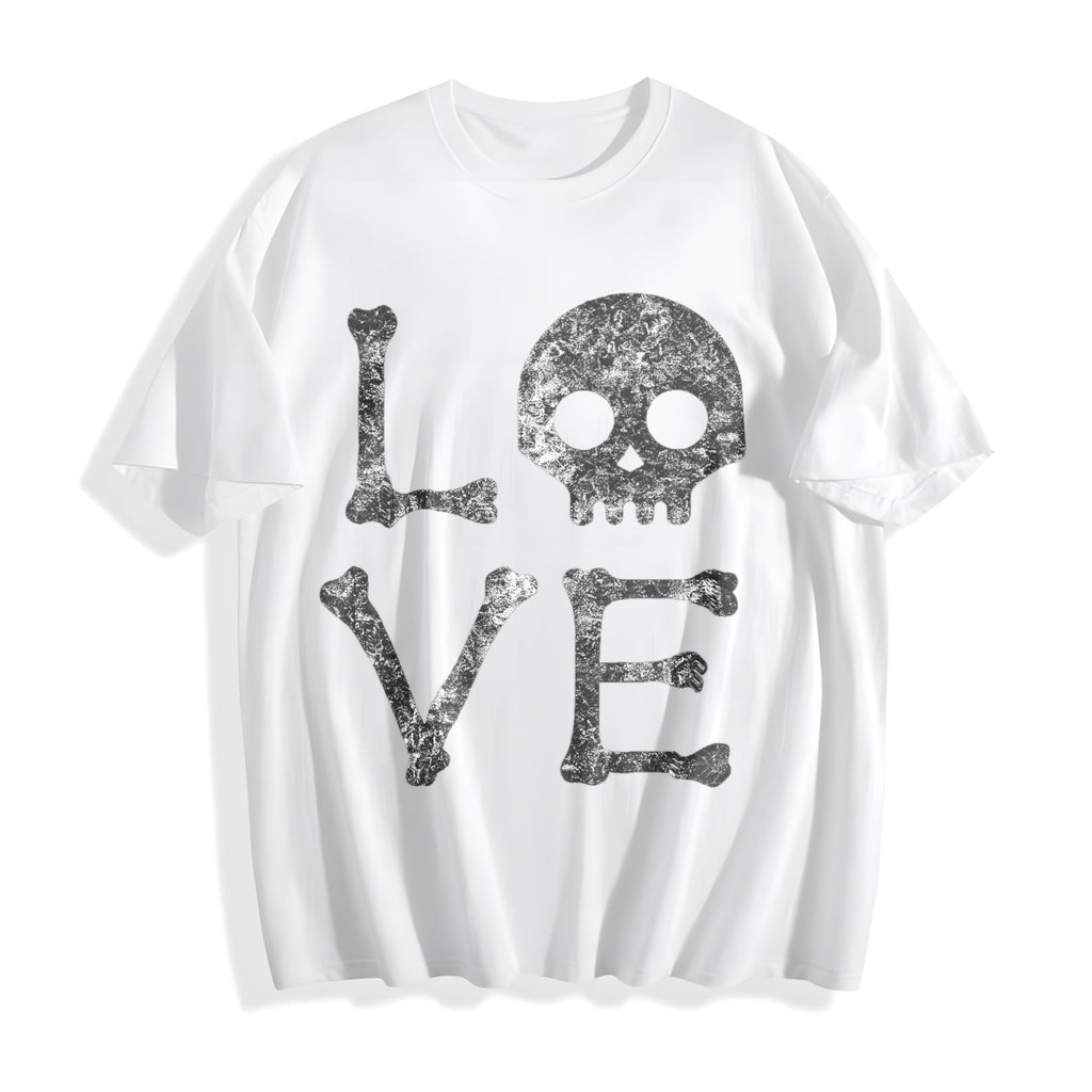 Love Skull Funny Skeleton Bones Halloween Party Cute Cotton product image 2