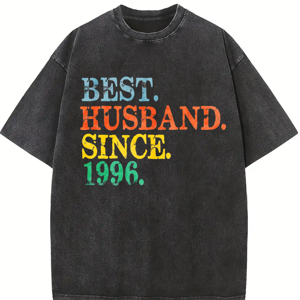 Wedding Anniversary Vintage Washed T-Shirt product image 2