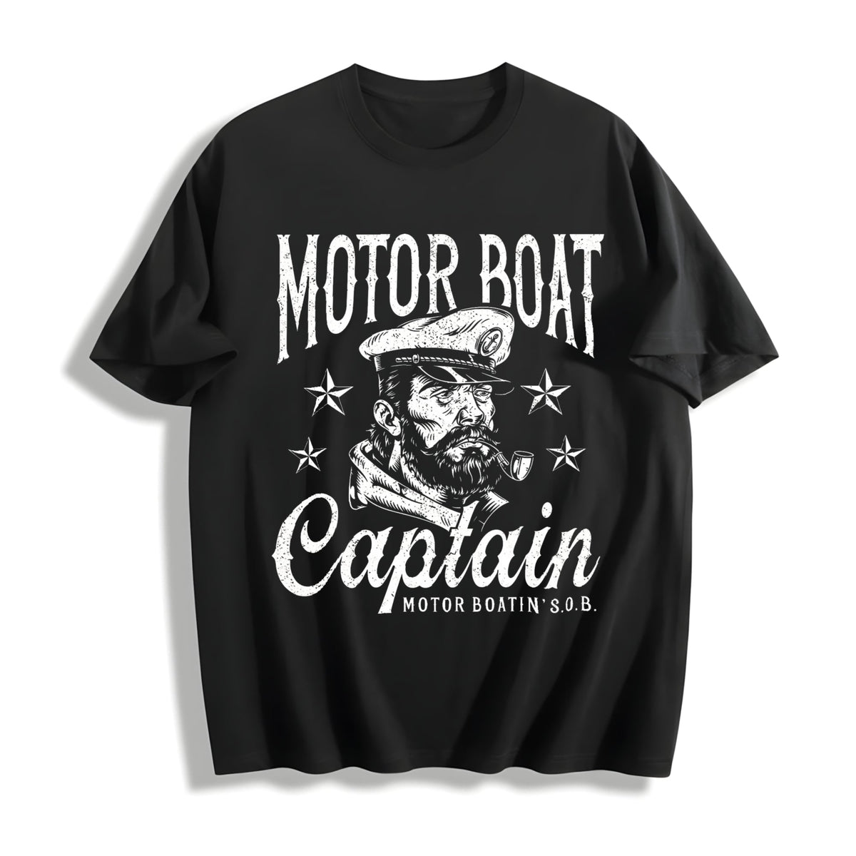 Funny Motor Boat Captain Sarcastic Sailor Novelty For product image 1