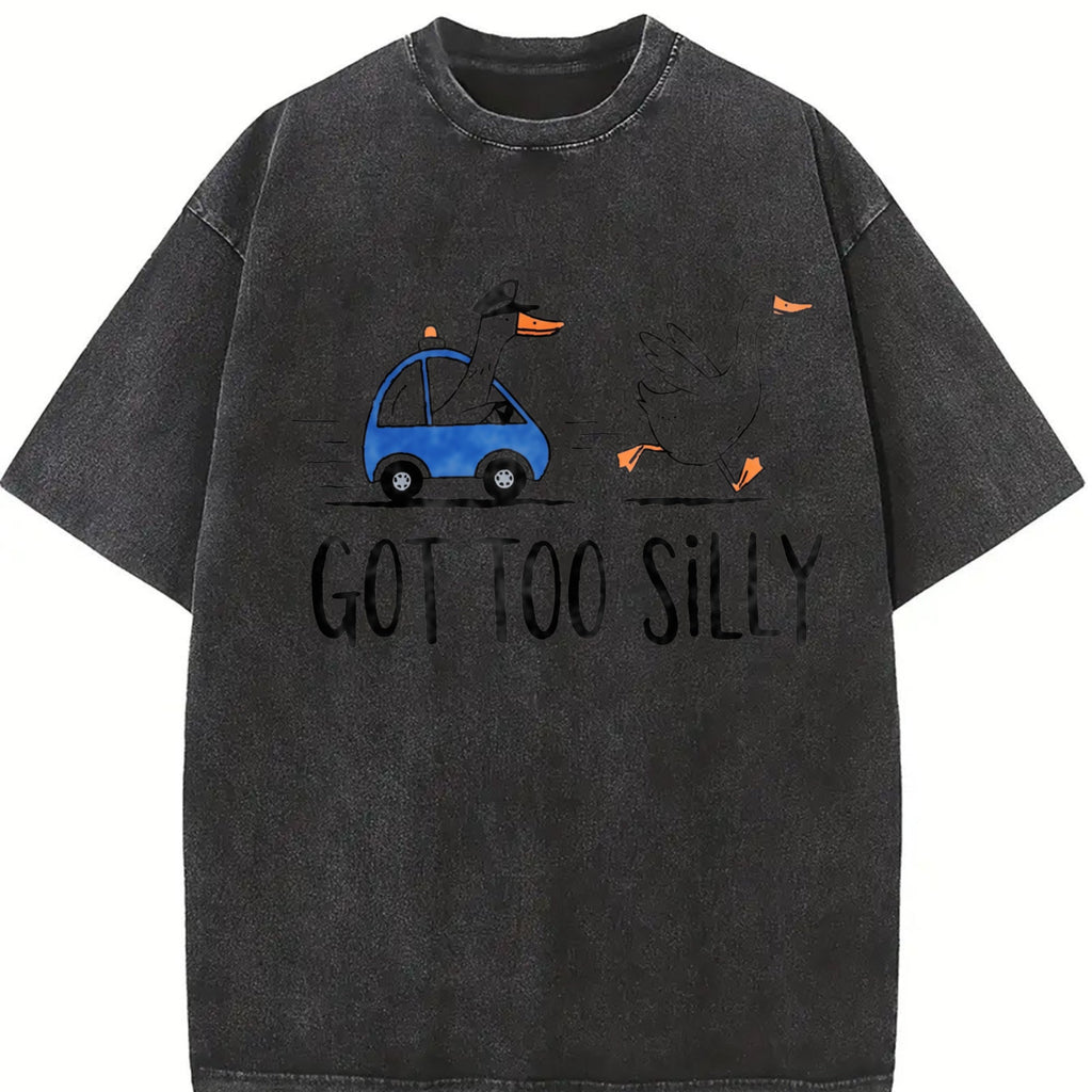 Got Too Silly Goose Matching Father & Son Vintage Washed product image 2