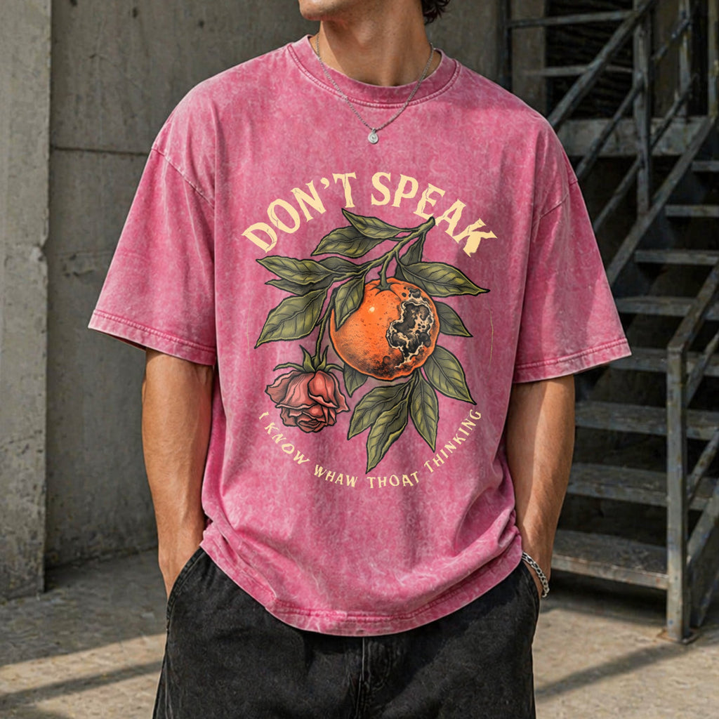 Don't Speak Vintage Washed T-Shirt product image 7