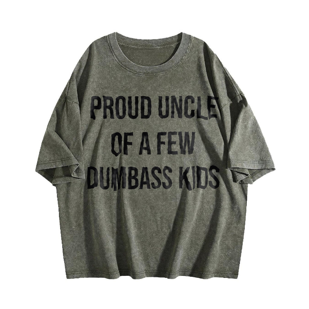 Funny Proud Uncle Of A Few Dumbass Sarcastic Family Vintage product image 4