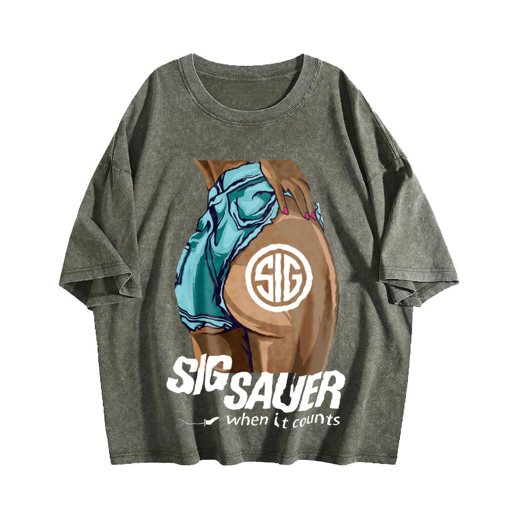 Sig Sauer Tactical Lifestyle Vintage Washed T-Shirt product image 4