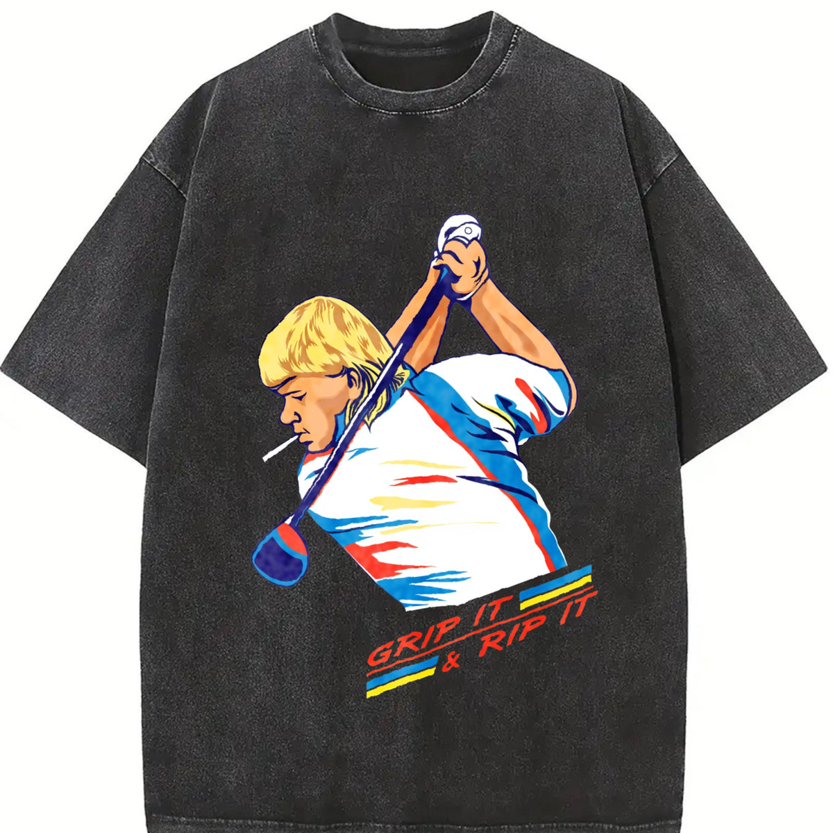 John Daly - Golf Of America 4th Of July Vintage Washed product image 2
