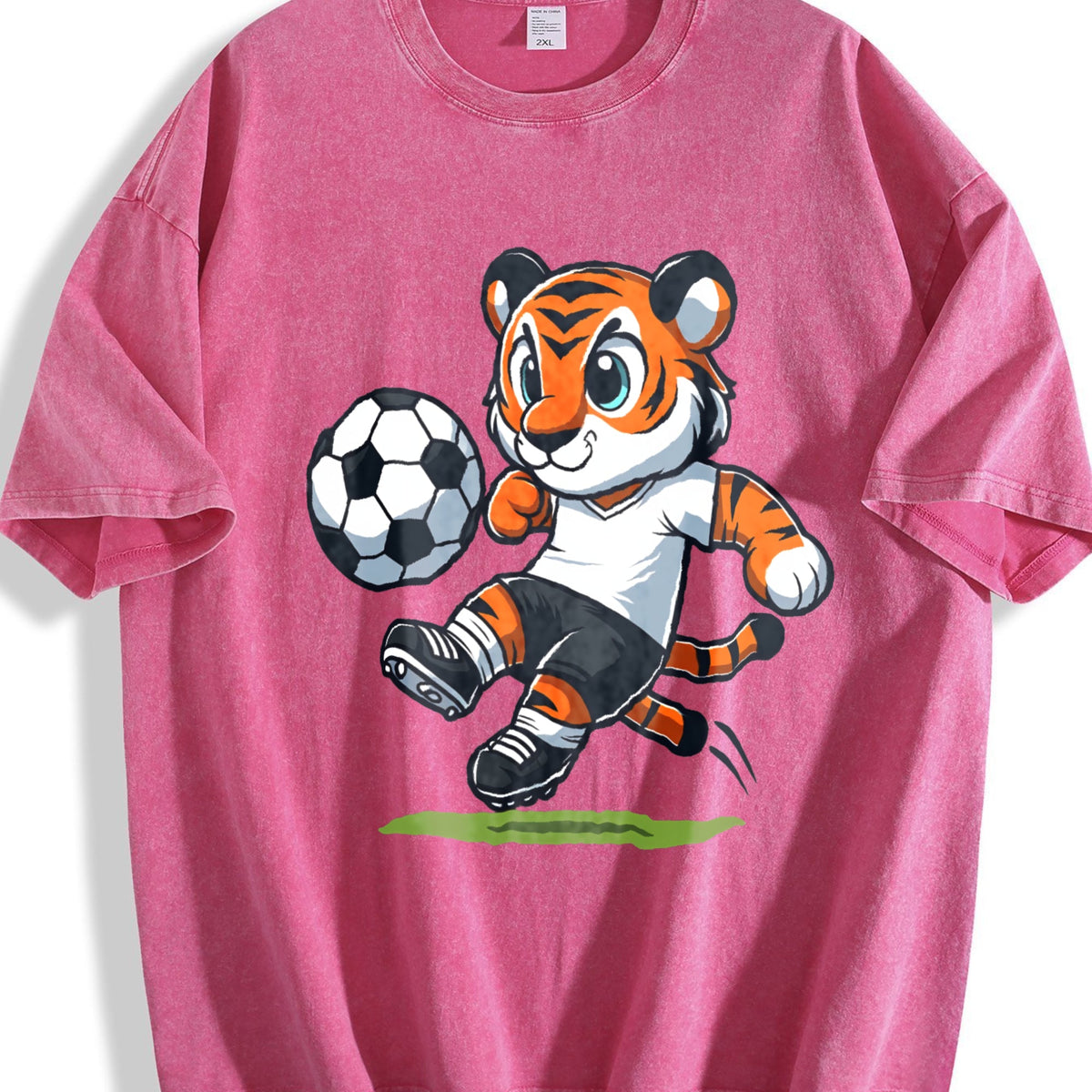 Global Soccer Fan Vintage Washed T-Shirt product image 7