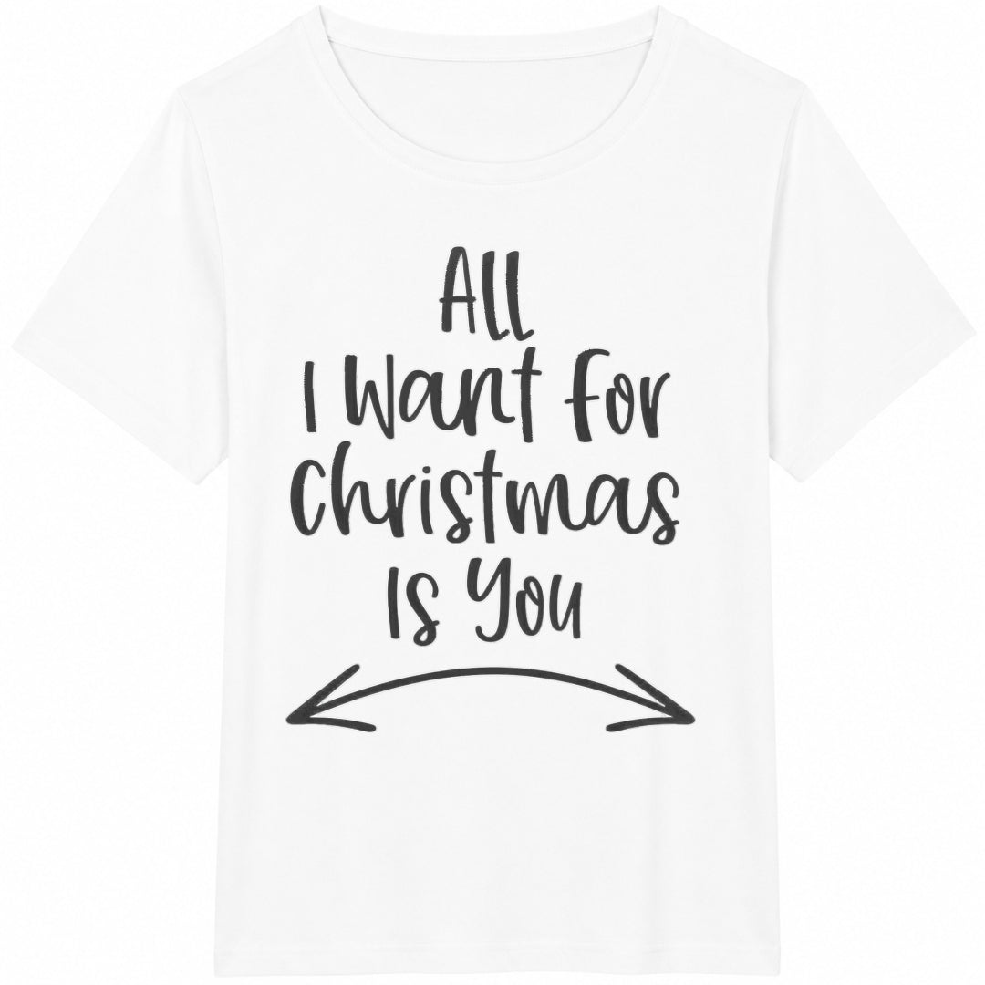 All I Want For Christmas Is You Matching Couple Cotton product image 2