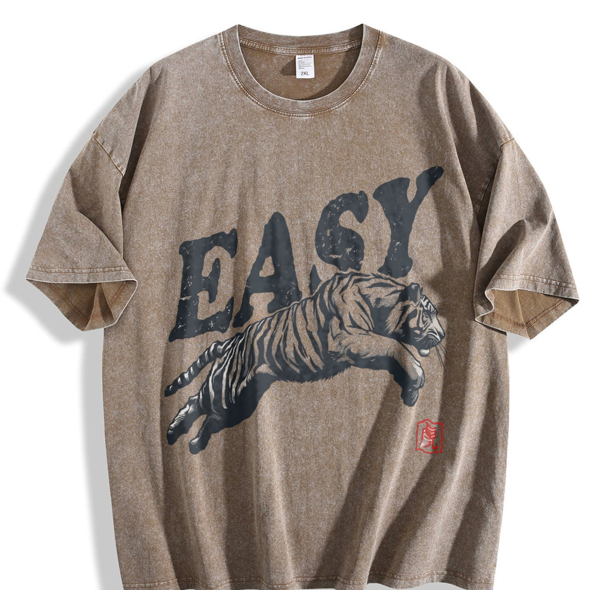 Easy Tiger 90s Vintage Washed T-Shirt product image 3