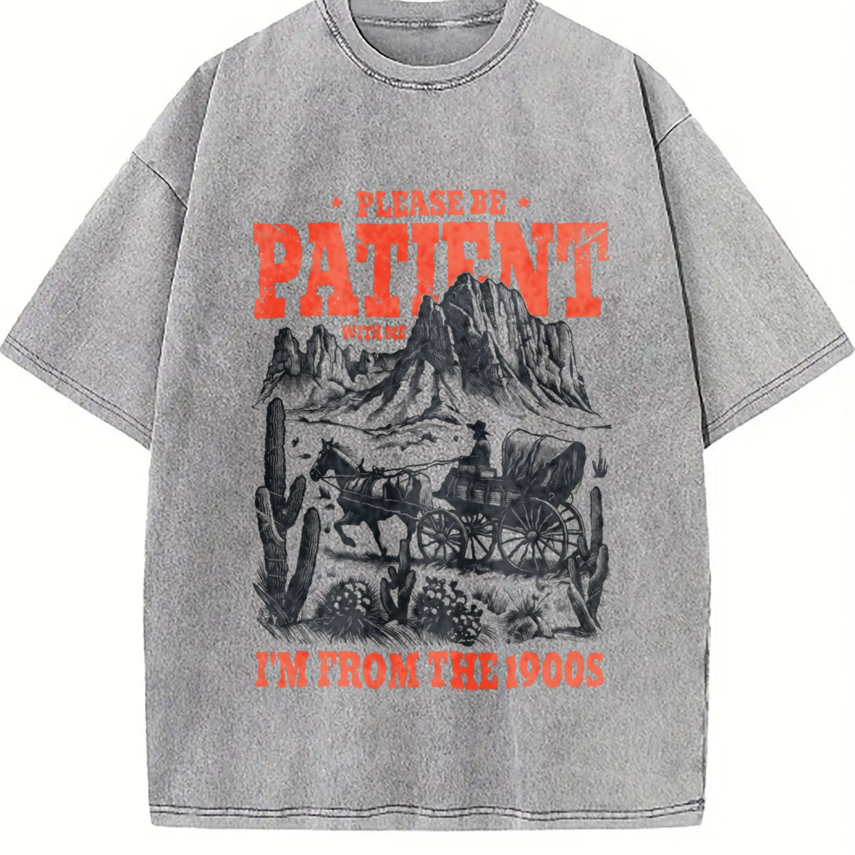 Funny I'm From The 1900s Vintage Washed T-Shirt product image 5