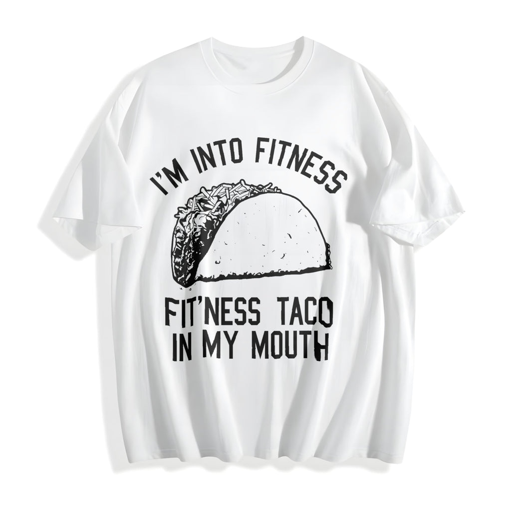 Fitness Taco Funny Humorous Gym Novelty Sarcastic Guys product image 2