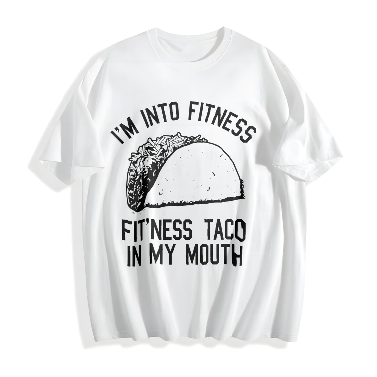 Fitness Taco Funny Humorous Gym Novelty Sarcastic Guys product image 2