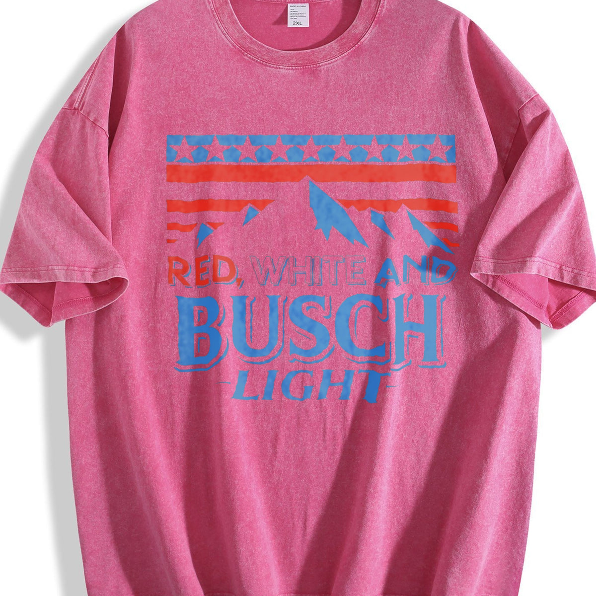 Red White And Busch Light American Flag Mountain Side product image 7