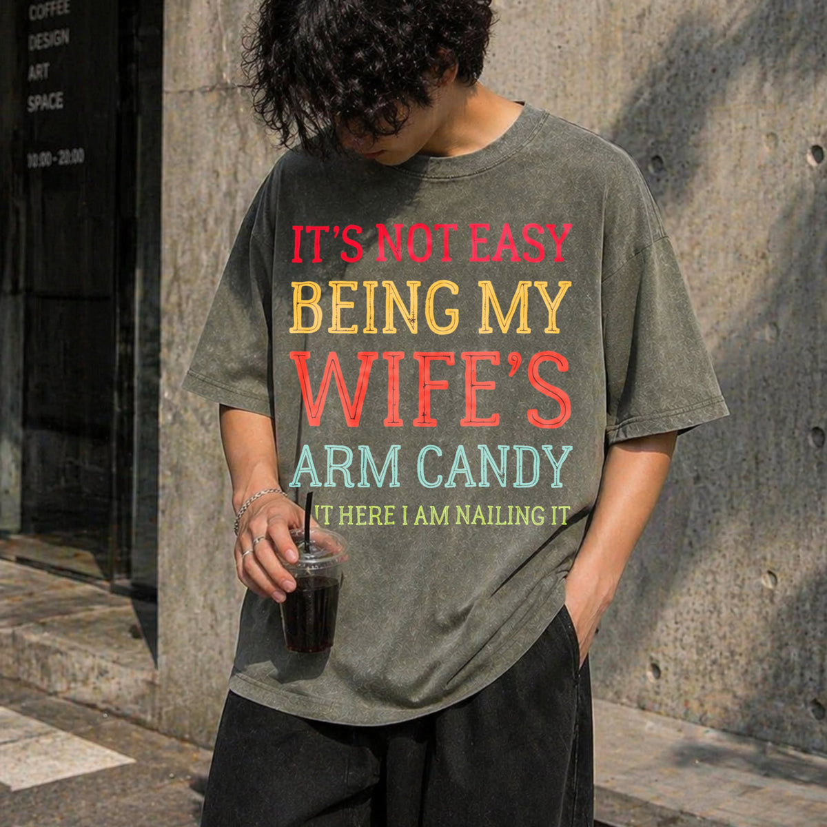 It's Not Easy Being My Wife's Arm Candy Funny Husband product image 11