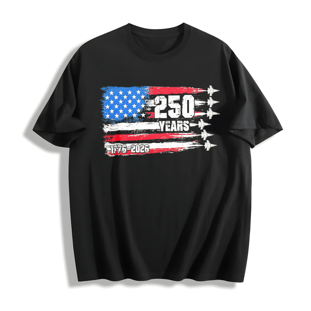 250 Years American Flag 1776-2026 4th Of July 2026 Cotton product image 1
