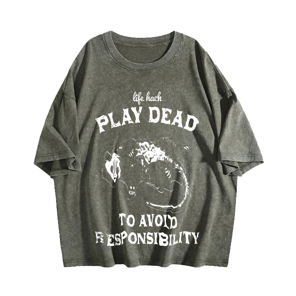 Funny Life Hack Play Dead To Avoid Responsibility Vintage product image 4