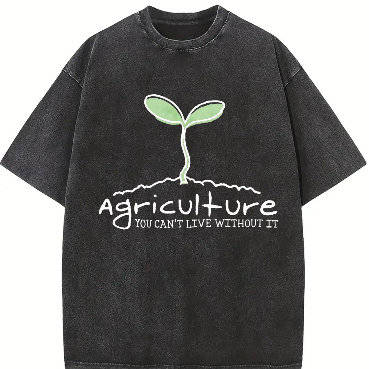Agriculture You Can't Live Without It Vintage Washed T-Shirt product image 2