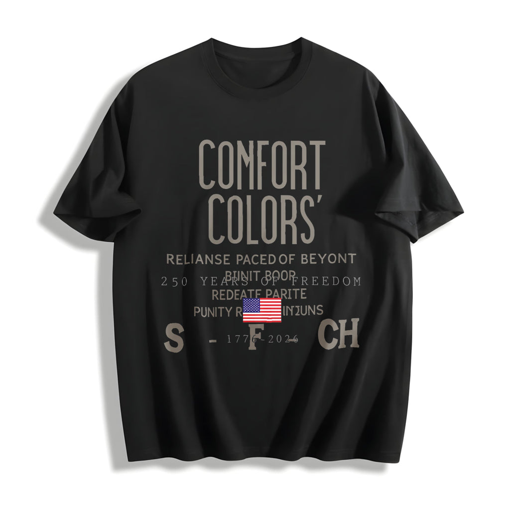 America 250th Birthday - July 4 Cotton T-Shirt product image 1