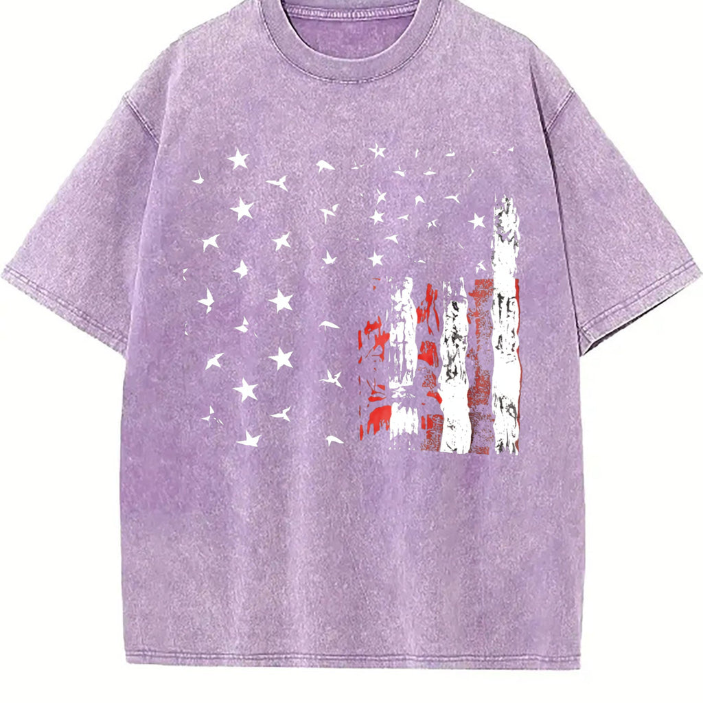 Revival American Flag Ink Sand- Feel Relaxed Pre-shrunk product image 6