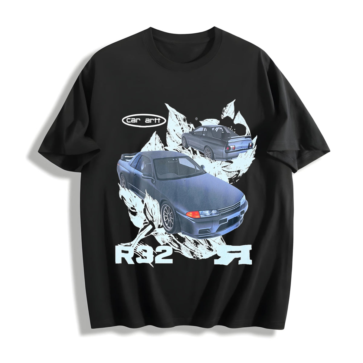 R32 Car Art Cotton T-Shirt product image 1